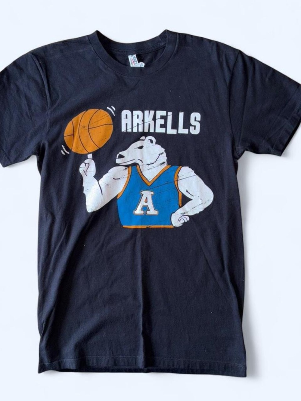 Arkells Black Band Tee, Size S